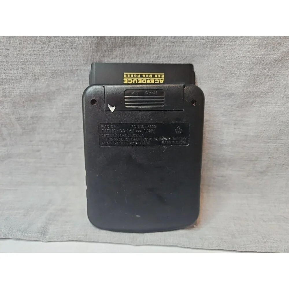 Radica Between Ace Deuce Handheld Electronic Game 2860 Tested